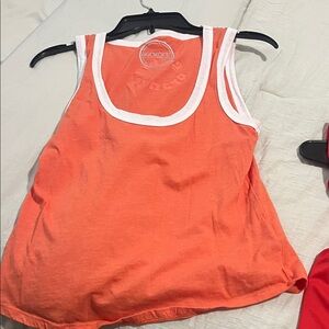 Women's Orange Tank Top